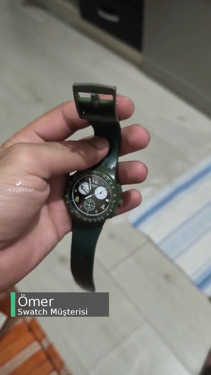 Swatch Saat Kordon Renk Değişimi videonun kapak resmi