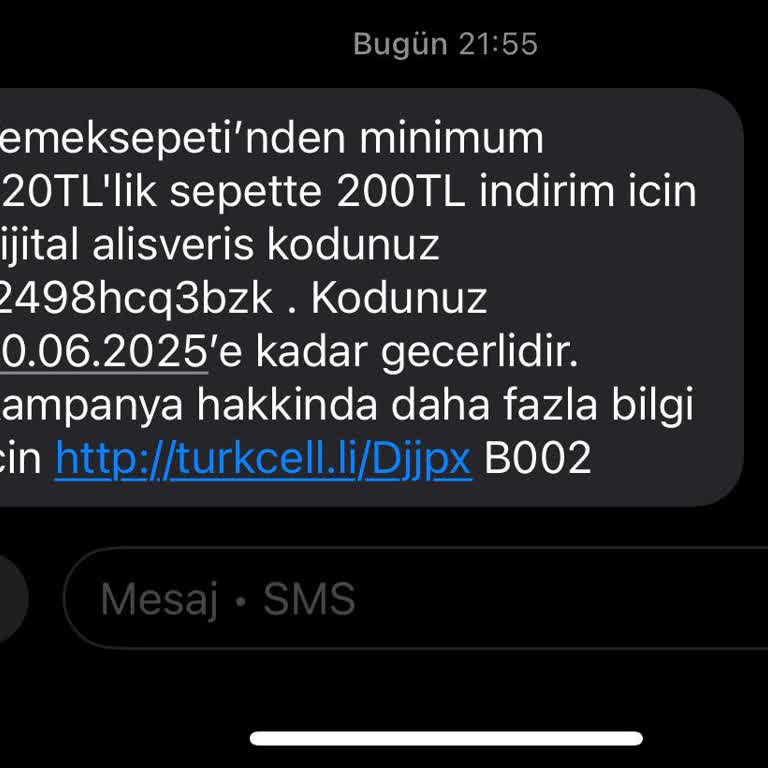 Hediye Yemeksepeti Kodum Geçersiz Çıktı, Mağdur Edildim