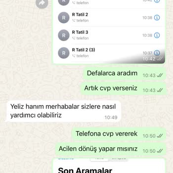 Tur İptali Sonrası Ücret İadesi Yapılmıyor, Yetkililere Ulaşamıyorum