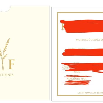 Lova Davetiye Davetiye Basımında Yapılan Hata Ve İlgisiz Yaklaşım