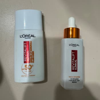 L'Oreal C Vitamini Ve Güneş Kremi Ürünlerinde Etkisizlik Ve Leke Sorunu