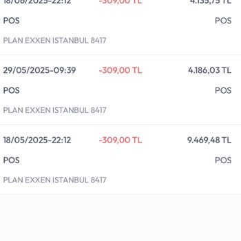 Exxen İstanbul Üyeliği Olmadan Hesabımdan Para Çekildi