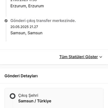 Aras Kargo Tarafından Teslim Edilmeyen Ürünün İade Sonrası Teslimi Ve Mağduriyet