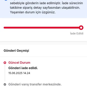 Aras Kargo Tarafından Teslim Edilmeyen Ürünün İade Sonrası Teslimi Ve Mağduriyet