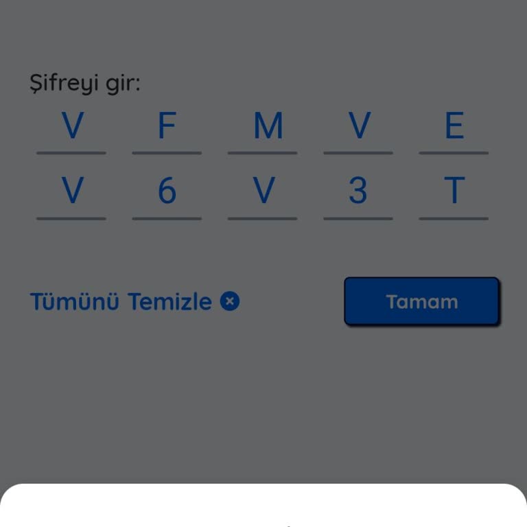 Şifre Okuma Sorunu: 'Tüh, Bir Sorun Oluştu' Uyarısı Alıyorum