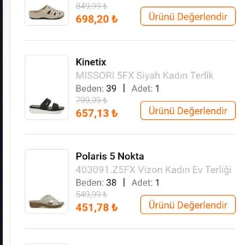 Eksik Gönderilen Terlikler Ve İlgisiz Müşteri Hizmeti