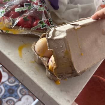 Kırık Yumurtalar Siparişi Mahvetti, Çözüm Sunulmadı