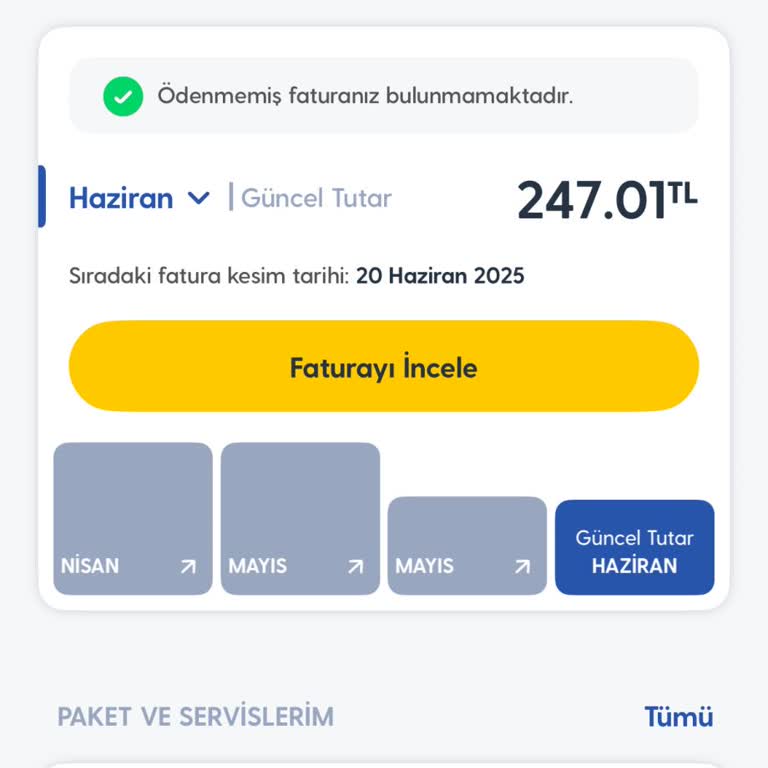 8 Günlük Kullanıma Orantısız Fatura Ve Yetersiz Müşteri Hizmetleri
