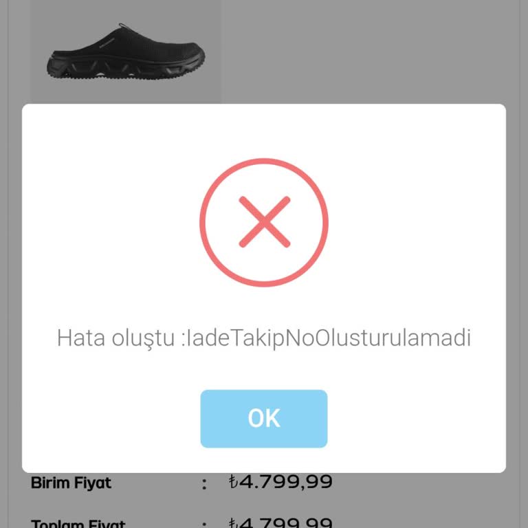 Salomon'dan Aldığım Ürünü İade Edemiyorum: İletişimsizlik Sorunu