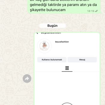 Siparişime Cevap Alamadım Paramı Da İade Etmiyorlar