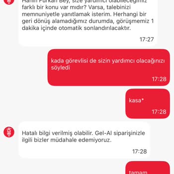 Sipariş Teslim Edilmeden Teslim Edildi Gösterildi, İade Ve Hizmette Büyük Sorun