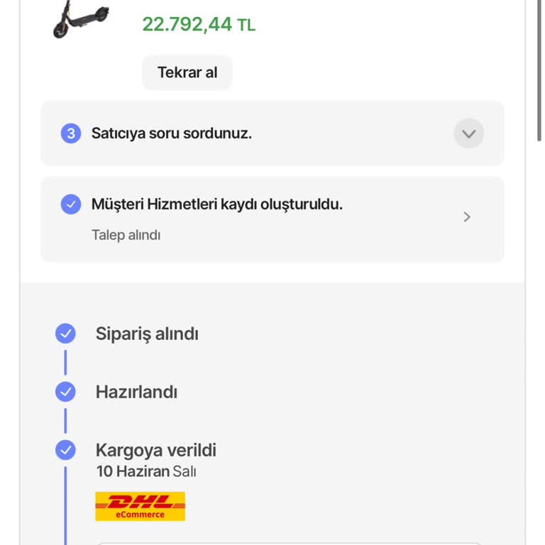 Teslim Edilmeyen Sipariş Ve İade Sürecinde Yaşanan Çözümsüzlük