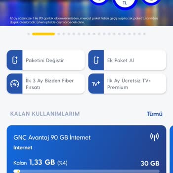Sosyal Medya Paketimden İnternet Düşmüyor, Normal Paketim Hızla Tükeniyor!