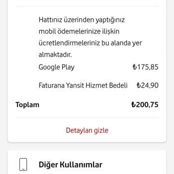 Google Play İndirimi Faturama Yansıtılmadı, Mağduriyetimin Giderilmesini İstiyorum