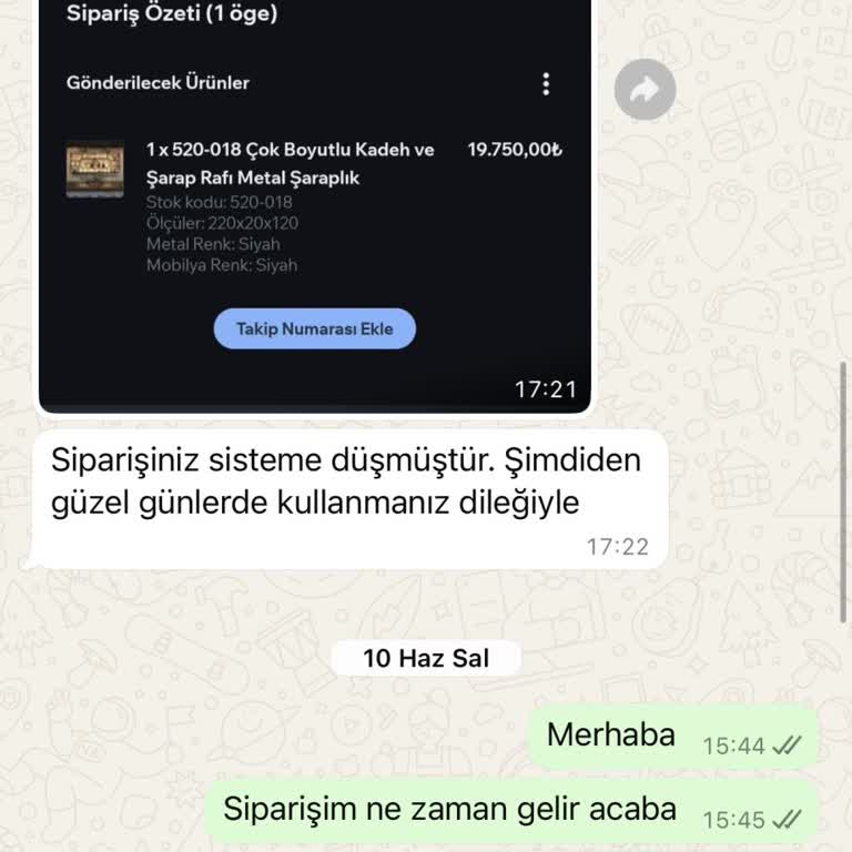Ürün Teslimatı Sonrası İlgisizlik Ve İletişimsizlik