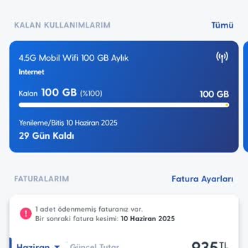 Kullanmadığım Paket Ücreti Tekrar Faturama Yansıtıldı