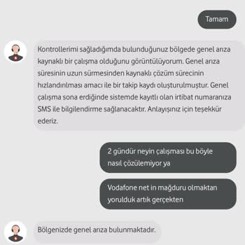 Sürekli Bağlantı Sorunları Nedeniyle Mağduriyet Yaşıyorum