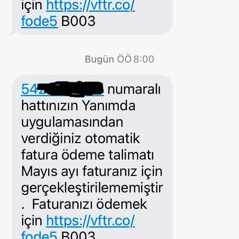 Vodafone'dan Ayrıldıktan Sonra Bitmeyen SMS Yağmuru