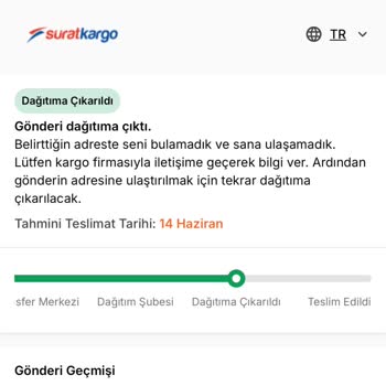 Sürat Kargo Bodrum Ddm Şubesi 6 Gündür Kargomu Teslim Etmiyor, Bilgi Verilmiyor