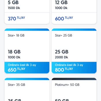 Yüksek Tarife Fiyatları Nedeniyle Turkcell'den Ayrılmayı Düşünüyorum