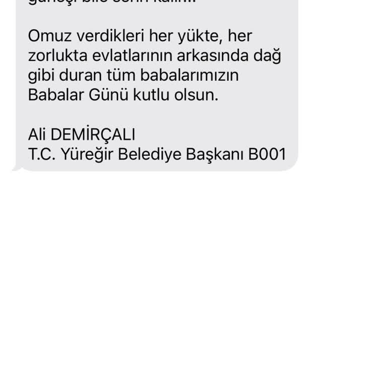 Hiç Yaşamadığım Şehirden Sürekli Belediye SMSi Alıyorum Numaramı Silin