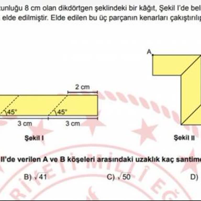 2025 LGS Matematik Sorusu Yanlış Yönlendirme İçeriyor