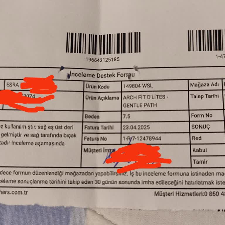 Satın Aldığım Ayakkabı Hatalı Çıktı, İnceleme Sonrası Ürünüm Daha Fazla Zarar Gördü