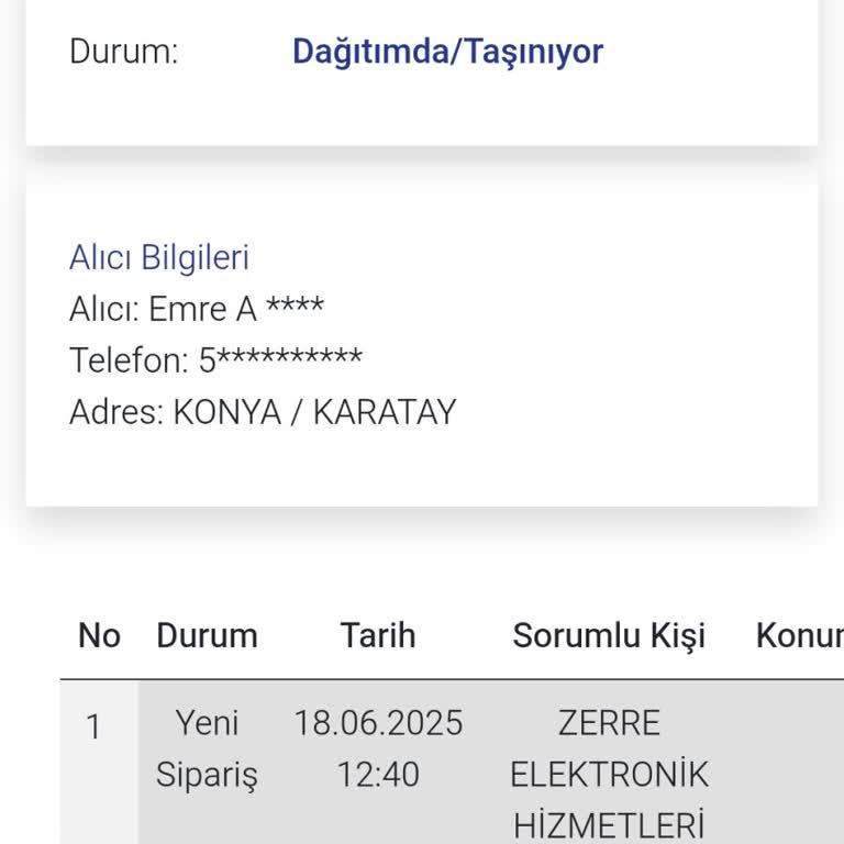 Kargomun Akıbeti Belirsiz, Bilgi Alamıyorum