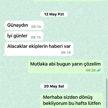 Koltuk Süngerleri Çöktü, Aylarca Servis Bekliyorum