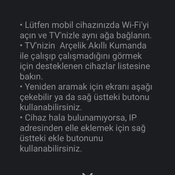 Arçelik TV'de Sürekli Donma Ve Cihaz Uyumsuzluğu Sorunu
