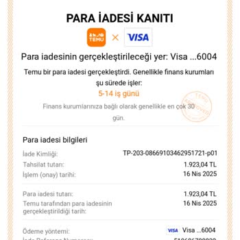 Temu'dan Ücret İadesi Alınamıyor, Müşteri Hizmetleri Ve İletişim Eksikliği