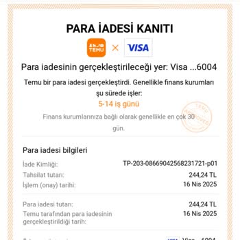 Temu'dan Ücret İadesi Alınamıyor, Müşteri Hizmetleri Ve İletişim Eksikliği