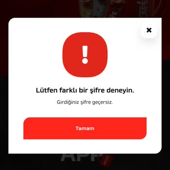Satın Alınan Üründeki Çekiliş Kodunun Geçersiz Olması