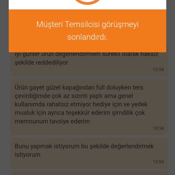 Müşteri Temsilcisinin İlgisizliği Ve Değerlendirme Hakkımın Engellenmesi Mağduriyet Yaratıyor