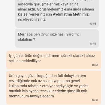 Müşteri Temsilcisinin İlgisizliği Ve Değerlendirme Hakkımın Engellenmesi Mağduriyet Yaratıyor