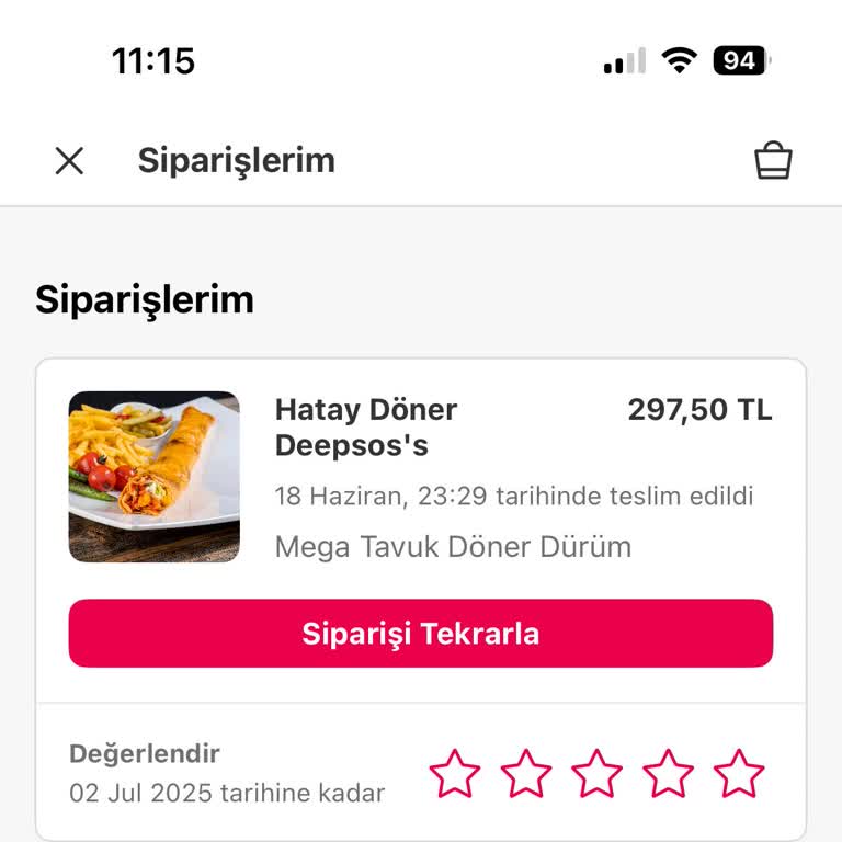 Sipariş Teslim Edilmedi, Ücret İadesi Bekliyorum