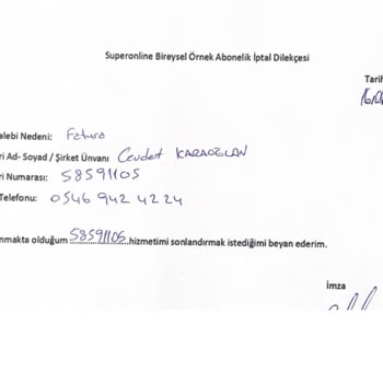 İptal Talebime Rağmen Abonelik Ve Fatura Sorunu Yaşıyorum