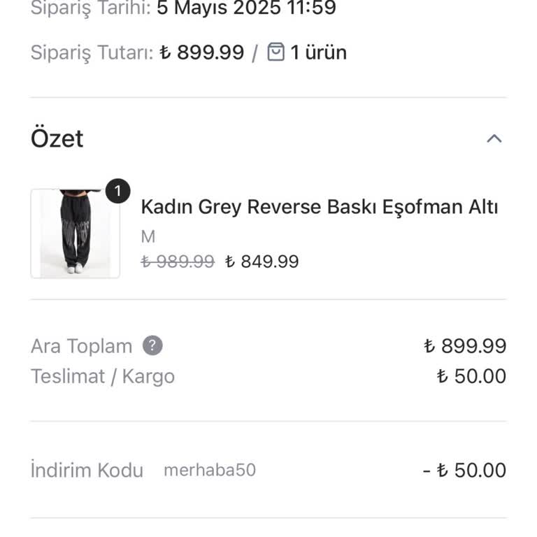 Yanlış Beden Gönderimi Ve Ücret İadesi Sorunu