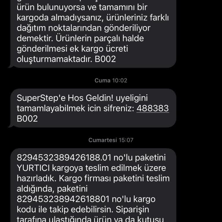 Sipariş Sonrası Kargo Takip Ve Müşteri Desteği Sorunu
