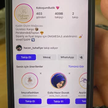 @kokosumbutikmoda Ürünü Göndermedi!