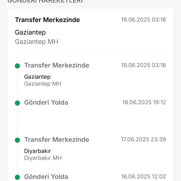 Siparişim Yanlış Güzergâhta, Teslimat Gecikiyor