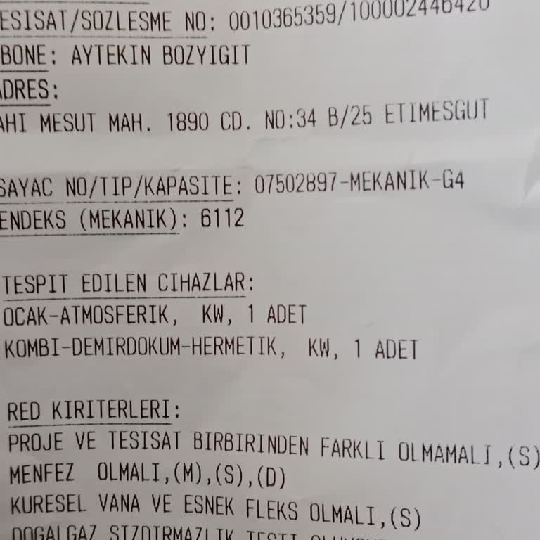 Başkentgaz'ın Hatalı Tespitleri Ve Mağduriyet Yaşatması