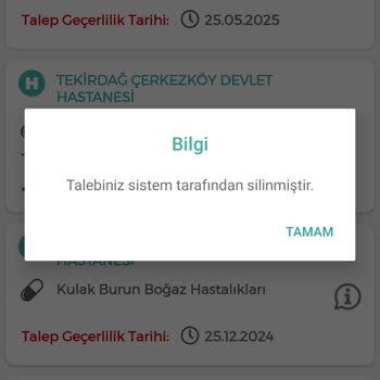 MHRS Üzerinden Randevu Alamama Ve Mağduriyet