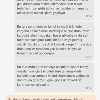 Siparişim Teslim Edilmeden İade Oldu Fiyat Arttı Kimse Yardımcı Olmuyor