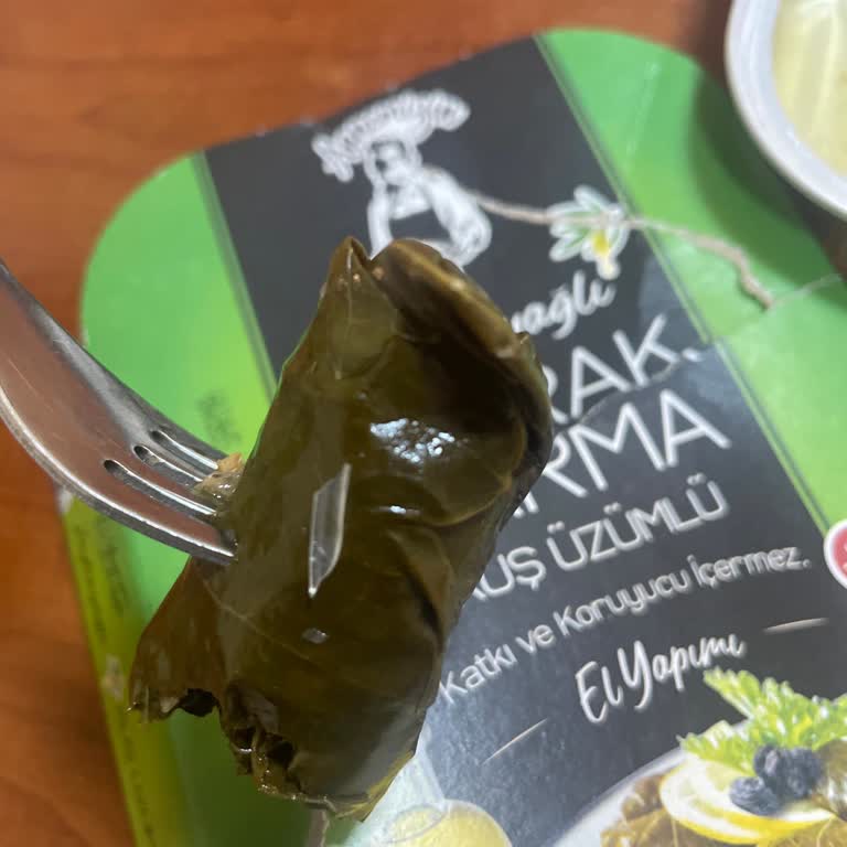 Zelkemiksuyu.com Yaprak Sarmasında Sert Plastik Parça Çıkması Ve Güvenlik Endişesi