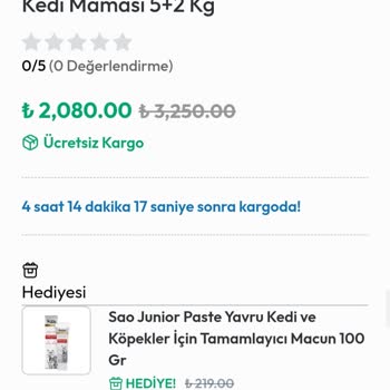 Siparişimdeki Hediyeler Gönderilmedi, Müşteri Hizmetleri Yanıtsız Kaldı