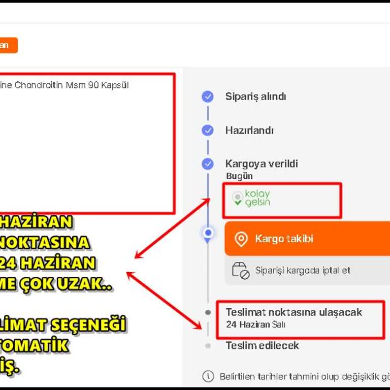 Kapıda Teslimat Sözüne Rağmen Kilometrelerce Uzakta Ürünü Teslim Aldım