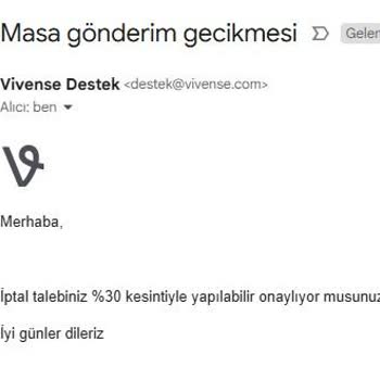 Yarın Kargoda Denilen Masa 3 Gündür Gönderilmedi, İptalde Yüksek Kesinti