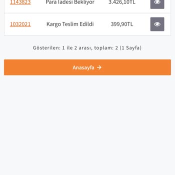 Gizce Mağazasından Siparişimin İadesi Yapılmıyor Müşteri Hizmetleri İlgisiz