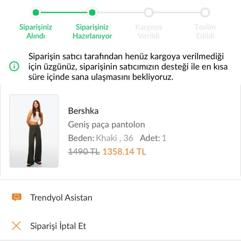 Siparişim 9 Gündür Kargoya Verilmedi